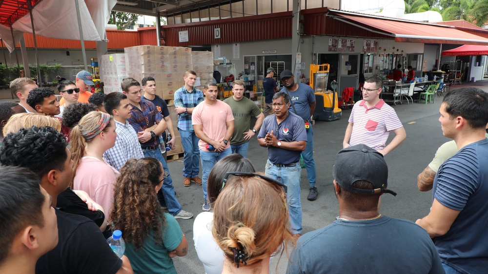 U.S. Marines And Sailors Connect with the Singaporian Community