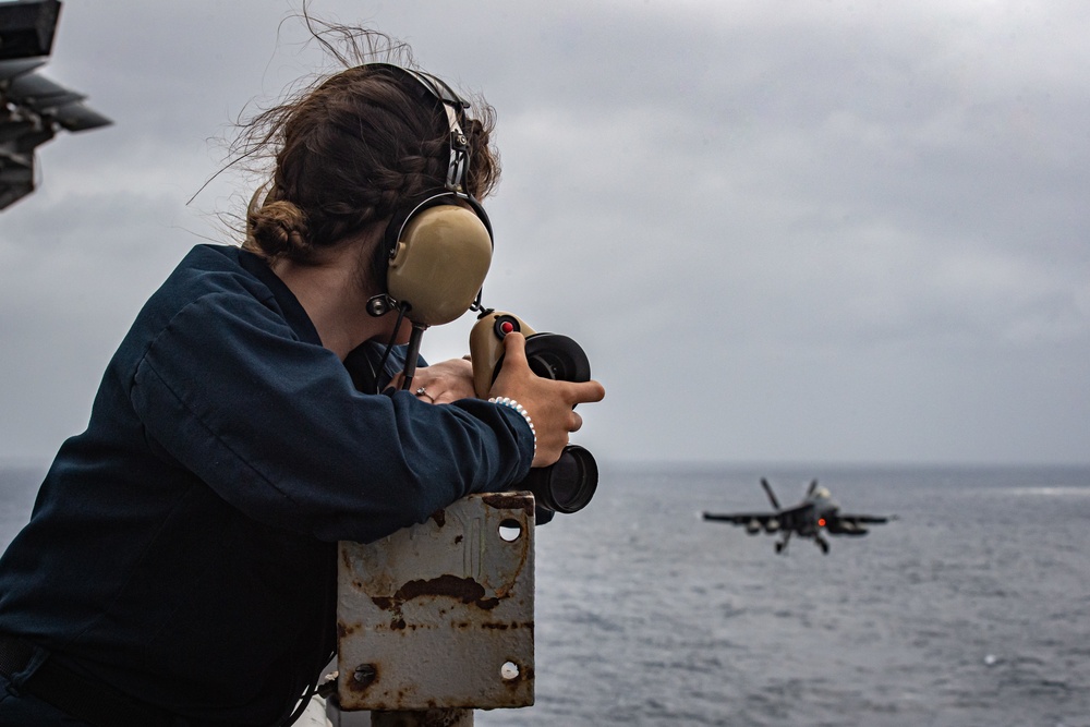 Nimitz Conducts Flight Operations