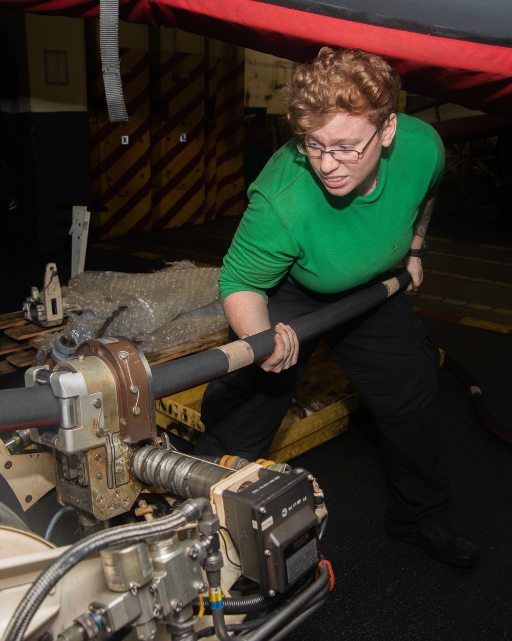 Sailor Straightens ARS Pod Line