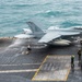 An F/A-18F Super Hornet Prepares To Launch From Flight Deck