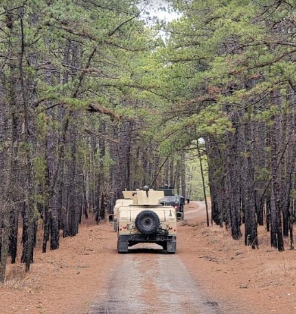 Range 59E 403d Civil Affairs Battalion Conducted Explosive Hazard Awareness, Convoy Operations 09-10 Jan 2023