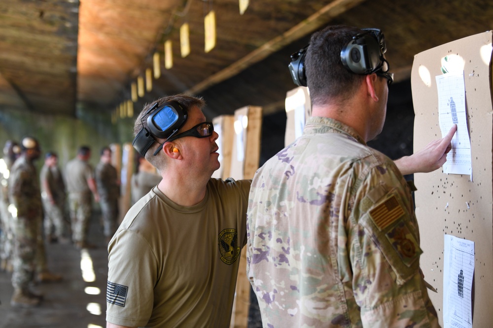 172nd Resource Protection Team Weapons Qualification 2022