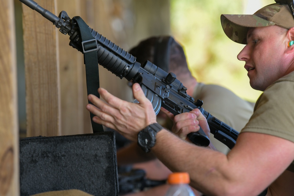 172nd Resource Protection Team Weapons Qualification 2022
