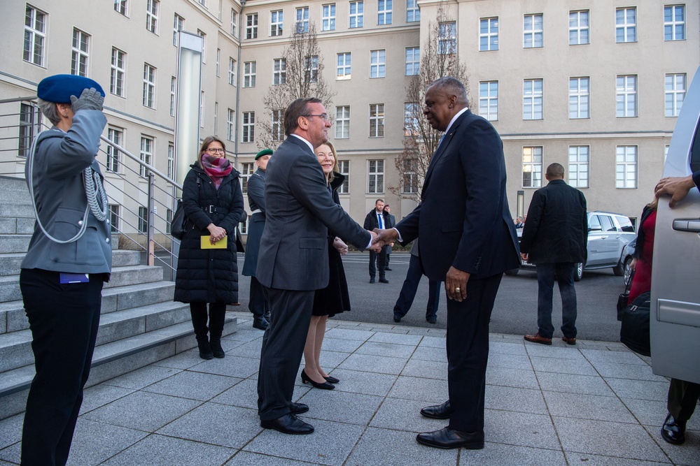 Secretary Austin visits Berlin