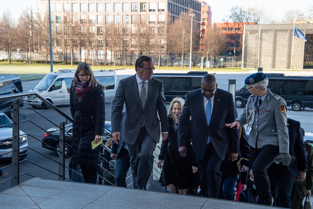 Secretary Austin visits Berlin