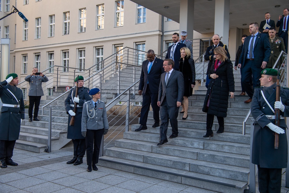 Secretary Austin visits Berlin
