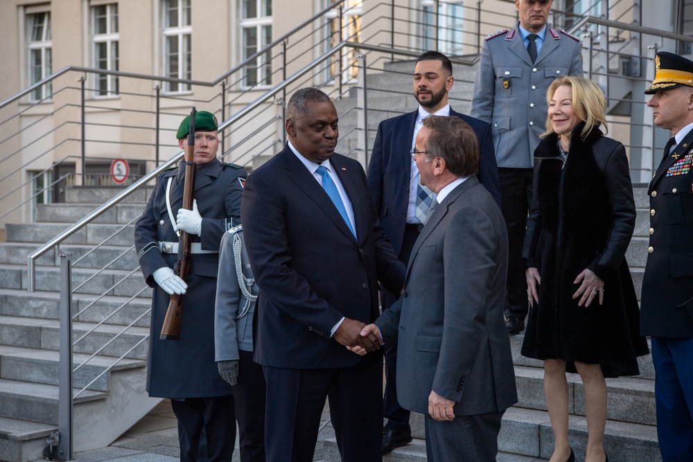 Secretary Austin visits Berlin