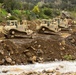 649th Engineer Company reroutes water flow in Montecito