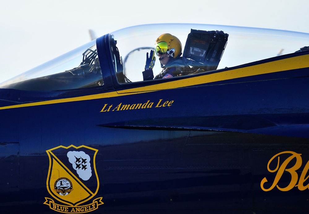 Blue Angels Conduct Winter Training at NAF El Centro