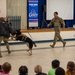 Working dogs meets students at school