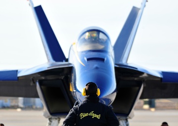 Blue Angels Conduct Winter Training at NAF El Centro