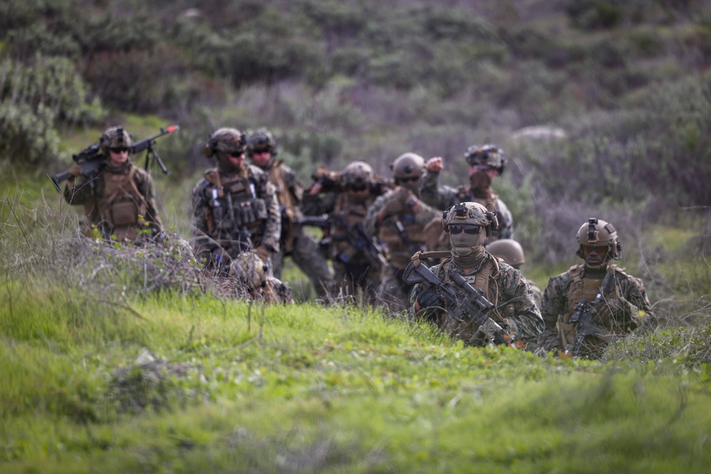 2nd Battalion, 1st Marines conduct Raid Leaders Course