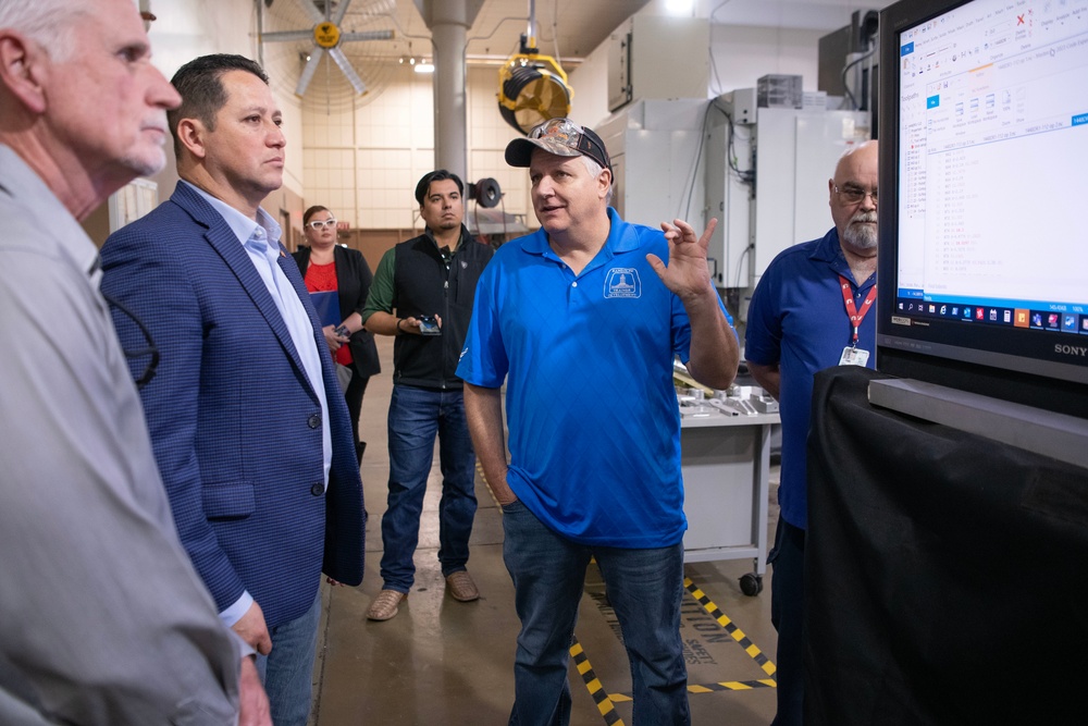 Honorable Tony Gonzales Visit to Joint Base San Antonio-Randolph