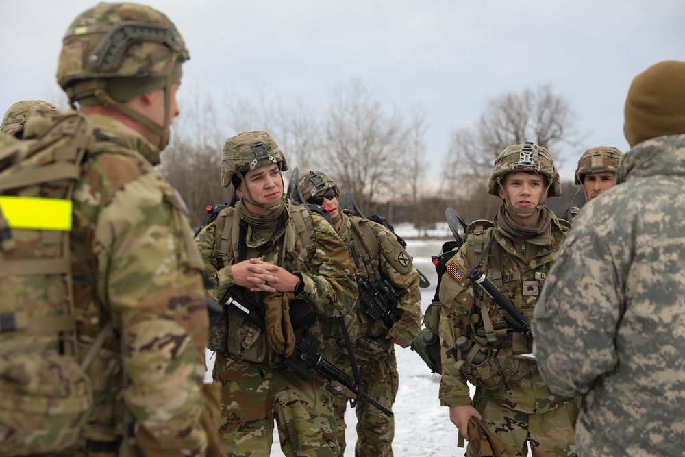 10th Mountain Division Soldiers complete the D-Series competition