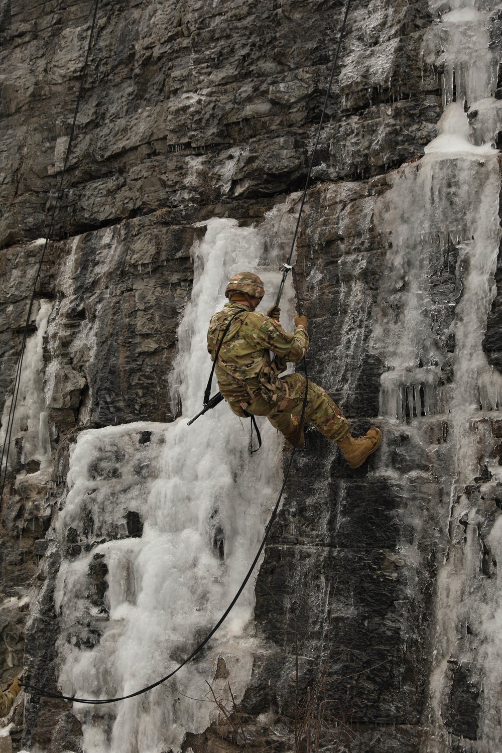 10th Mountain Division Soldiers complete the D-Series competition