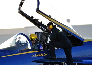 Blue Angels Conduct Winter Training at NAF El Centro
