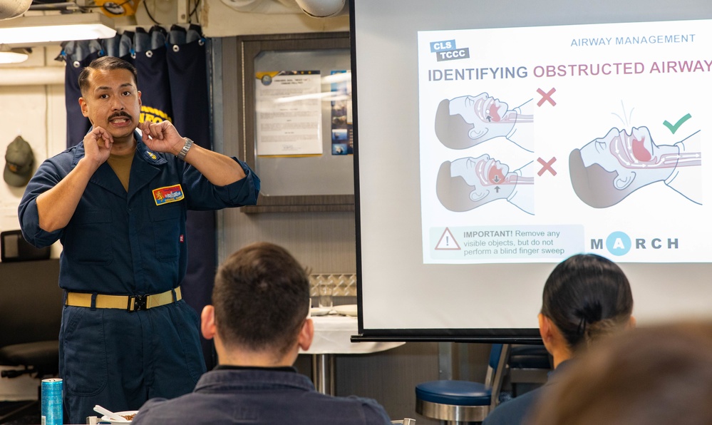 USS Benfold Conducts Routine Operations while Underway