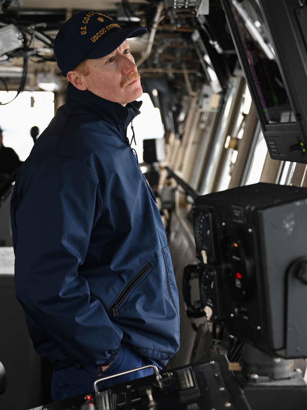 Coast Guard Cutter Cypress underway