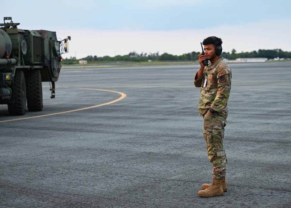 535th AS Supports U.S. Army Gunnery Sustainment Exercise