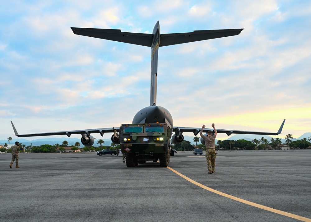 535th AS Supports U.S. Army Gunnery Sustainment Exercise