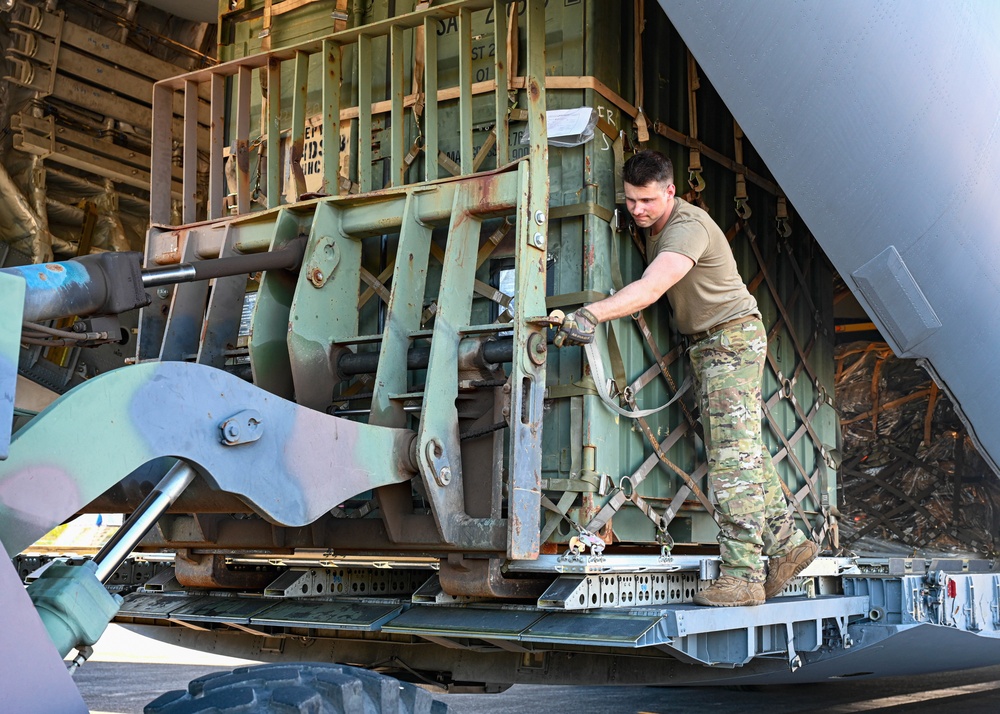 535th AS Supports U.S. Army Gunnery Sustainment Exercise