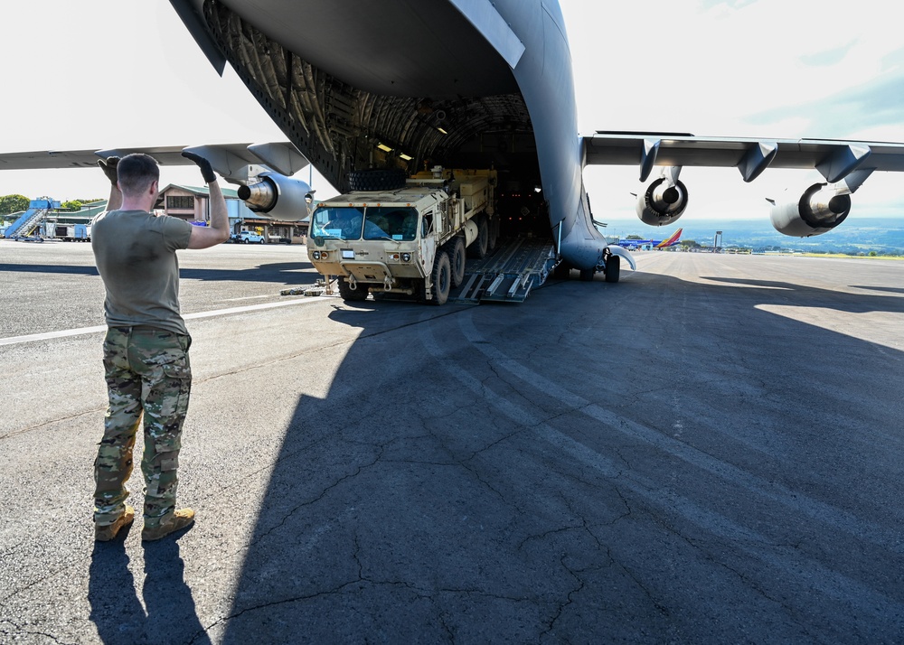 535th AS Supports U.S. Army Gunnery Sustainment Exercise