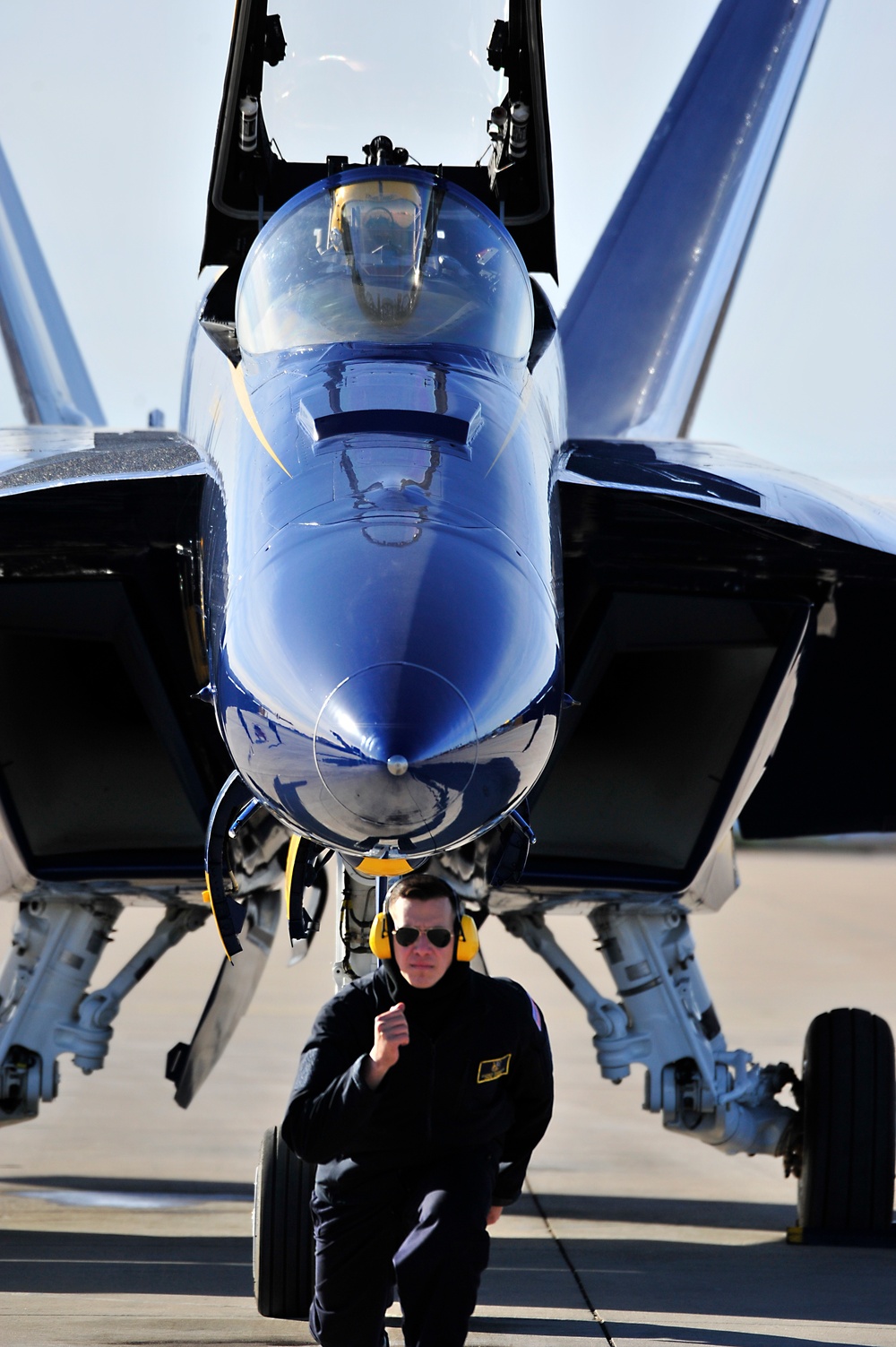 Blue Angels Conduct Winter Training at NAF El Centro