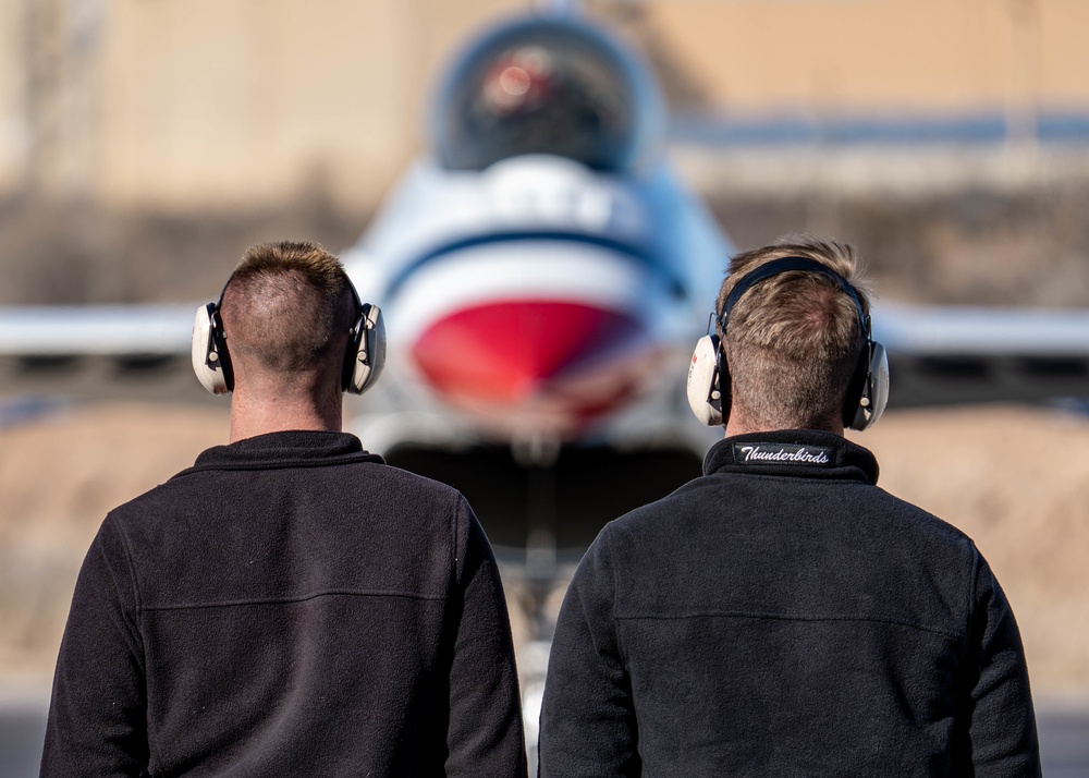 Thunderbirds Kickstart 2023 Winter Training in New Mexico