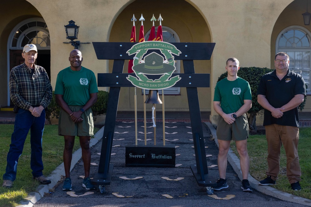 Support Battalion Torii Bell Dedication Ceremony