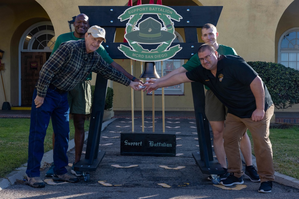 Support Battalion Torii Bell Dedication Ceremony