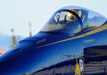 Blue Angels Conduct Winter Training at NAF El Centro