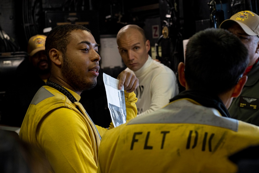 USS America (LHA 6) Conducts Flight Operations