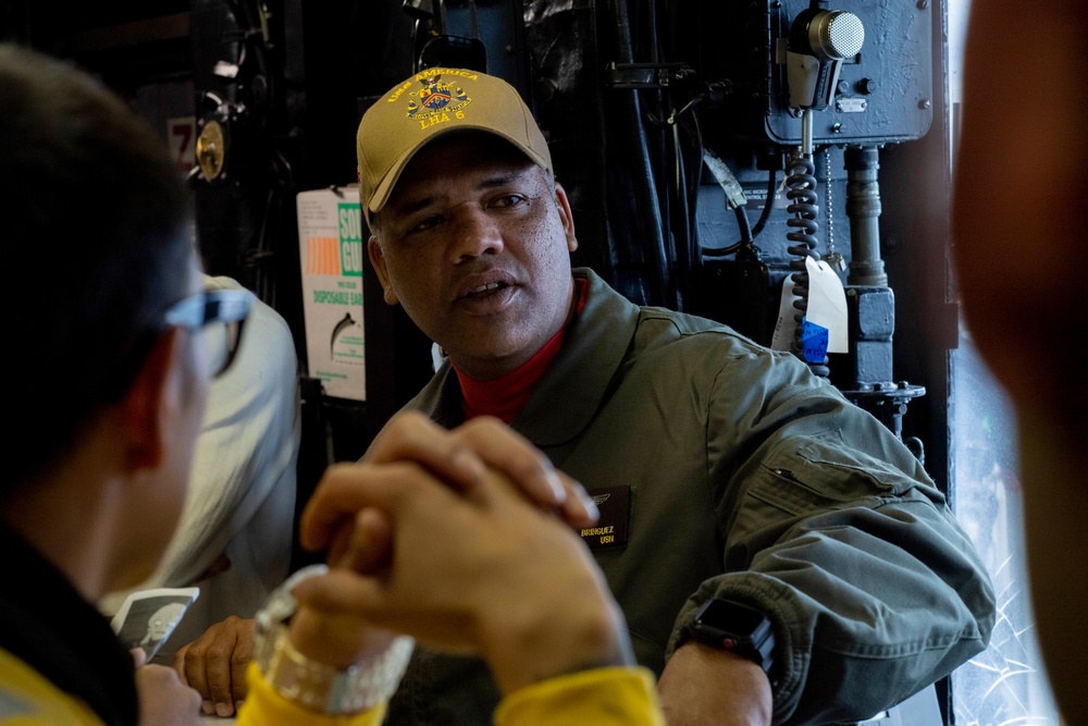 USS America (LHA 6) Conducts Flight Operations