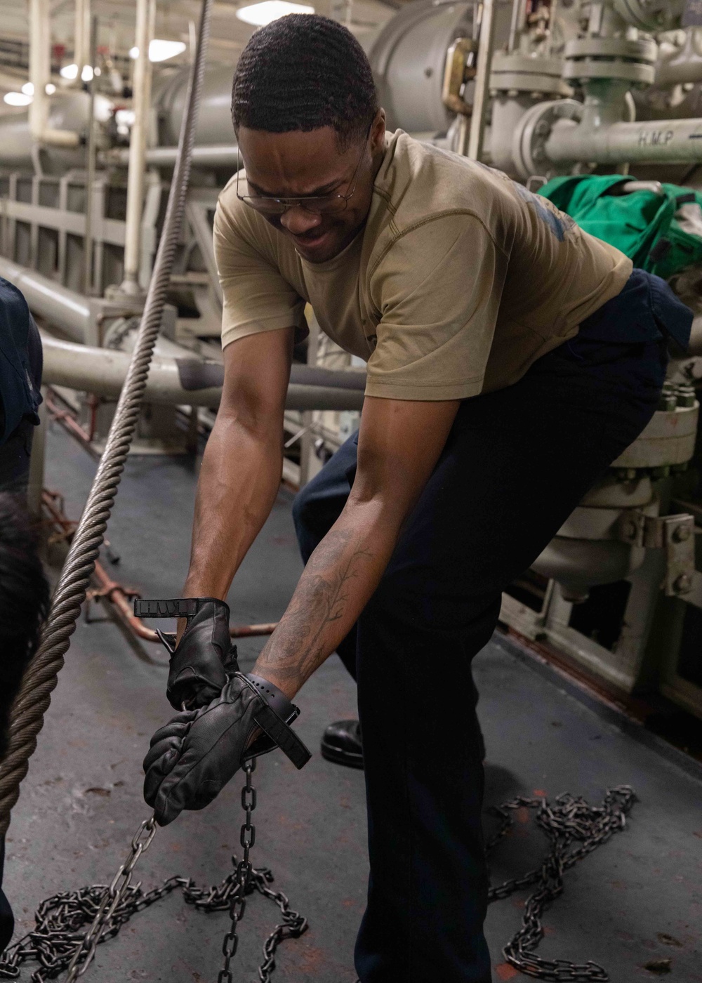 Daily Operations Aboard USS George H.W. Bush (CVN 77)