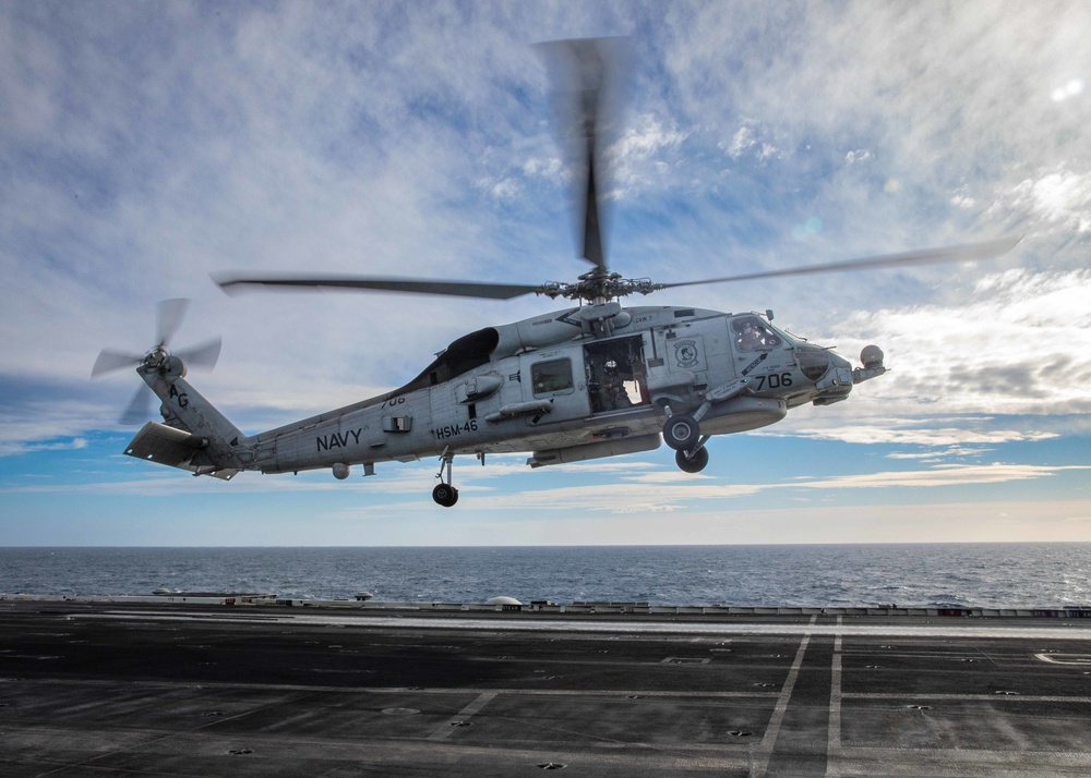 Daily Operations Onboard USS George H.W. Bush (CVN 77)