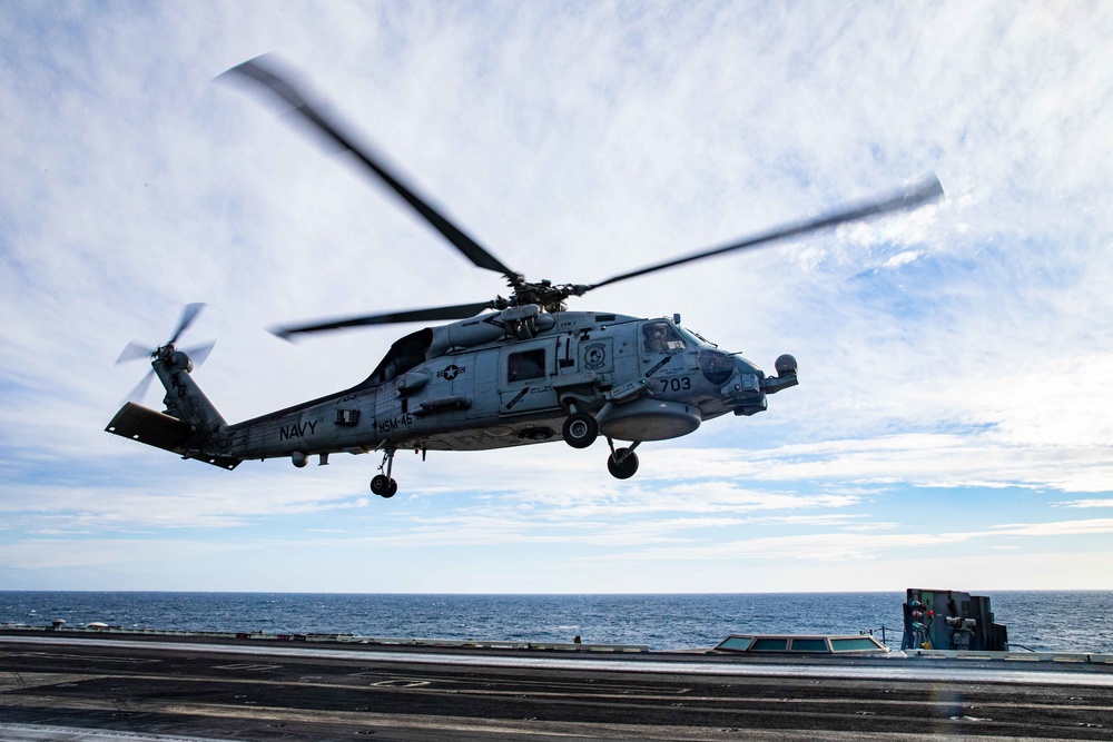Daily Operations Onboard USS George H.W. Bush (CVN 77)