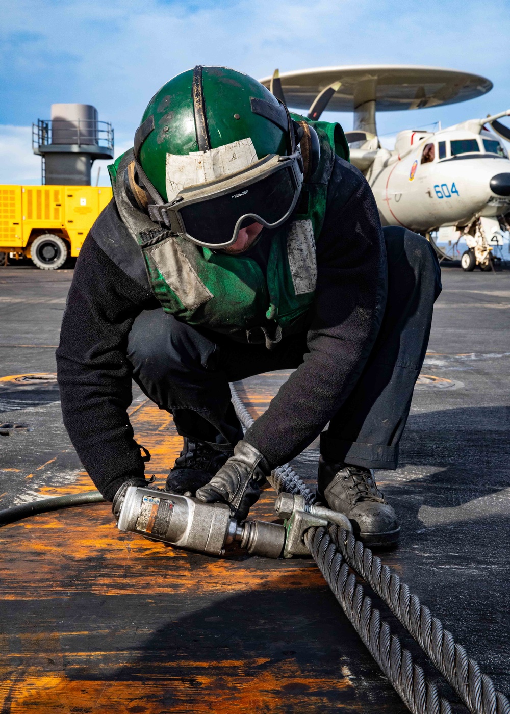 Daily Operations Aboard USS George H.W. Bush (CVN 77)
