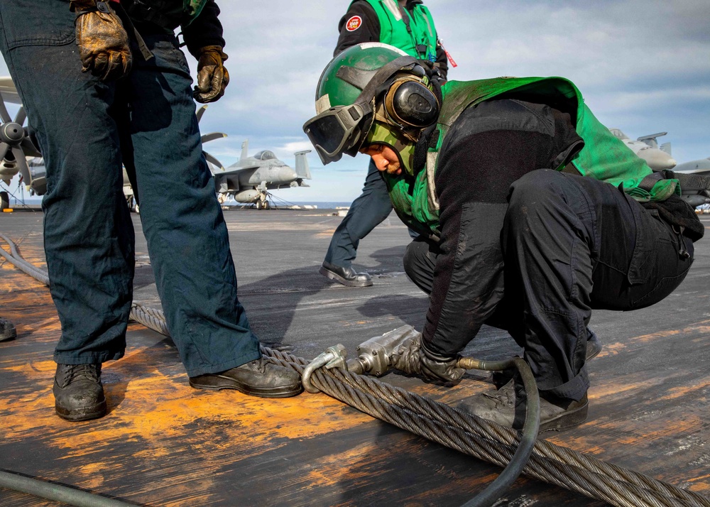 Daily Operations Aboard USS George H.W. Bush (CVN 77)