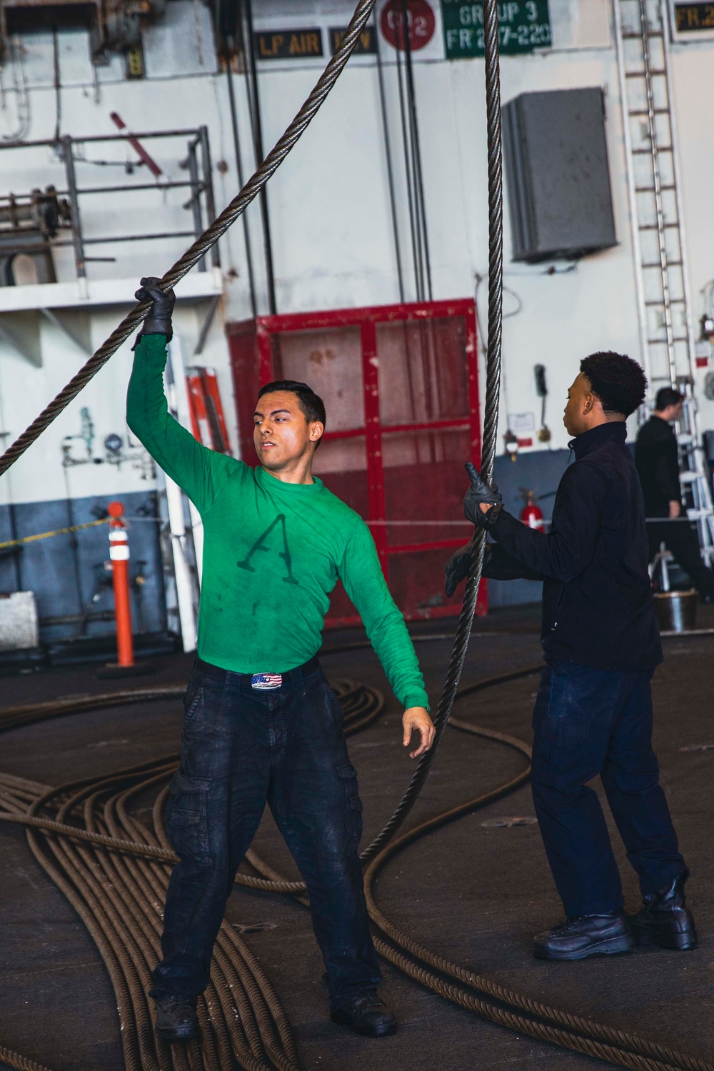 Daily Operations Aboard USS George H.W. Bush (CVN 77)