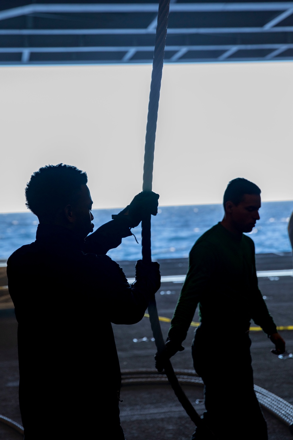 Daily Operations Aboard USS George H.W. Bush (CVN 77)