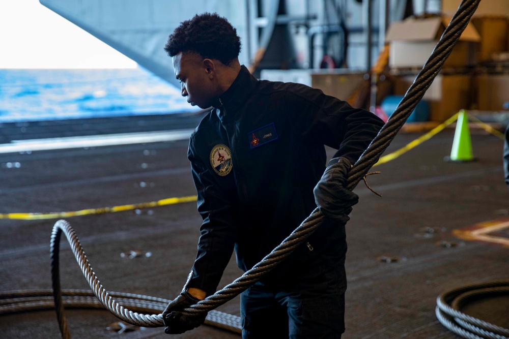 Daily Operations Aboard USS George H.W. Bush (CVN 77)