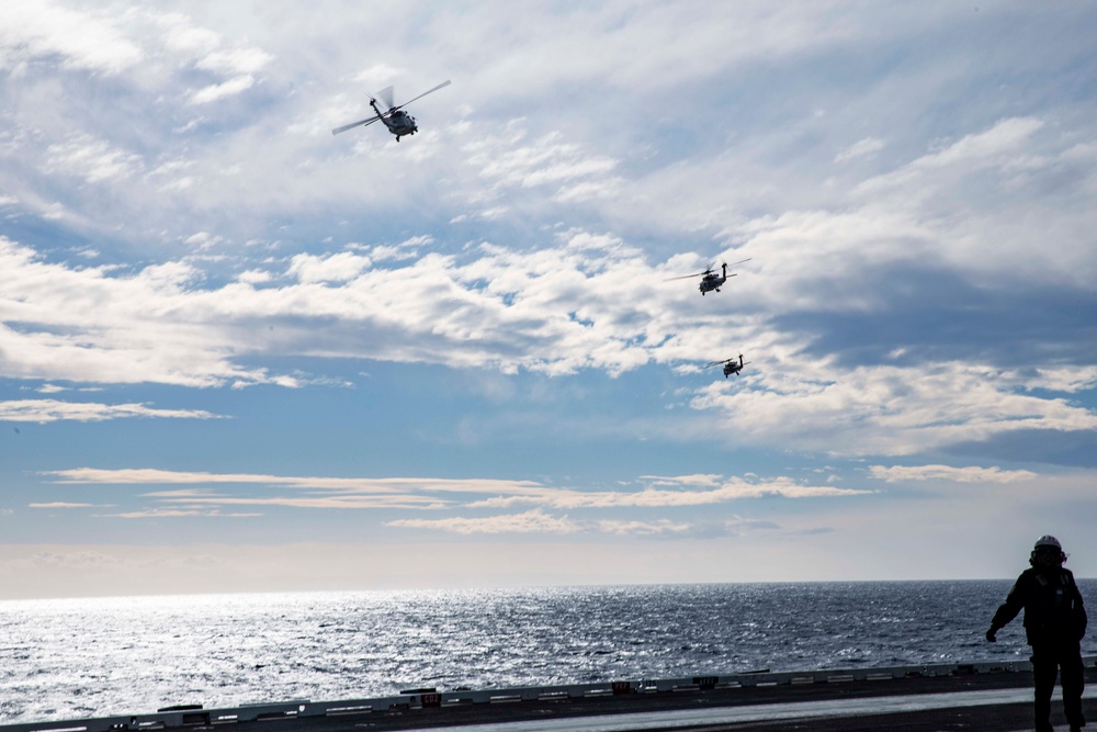 Daily Operations Aboard USS George H.W. Bush (CVN 77)