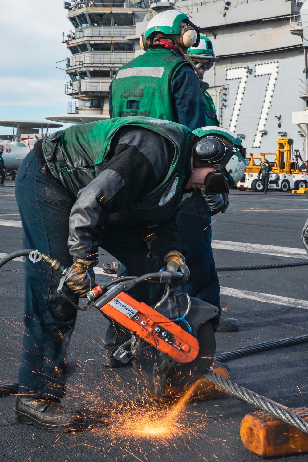 Daily Operations Aboard USS George H.W. Bush (CVN 77)