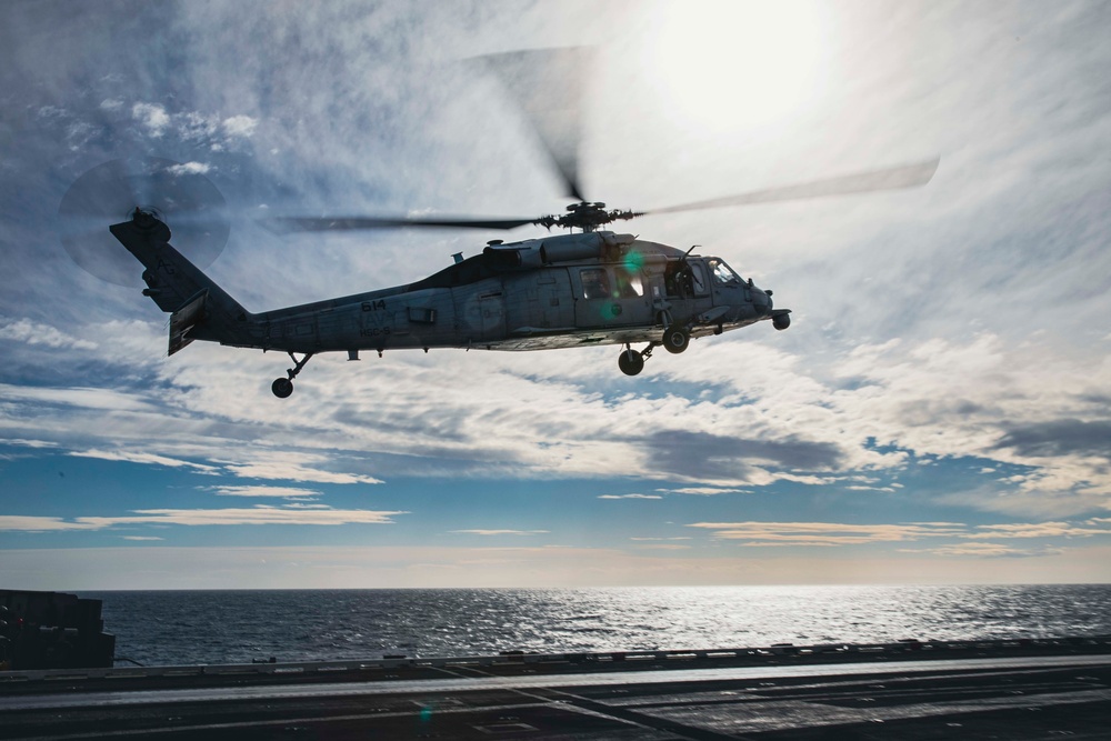 Daily Operations Aboard USS George H.W. Bush (CVN 77)