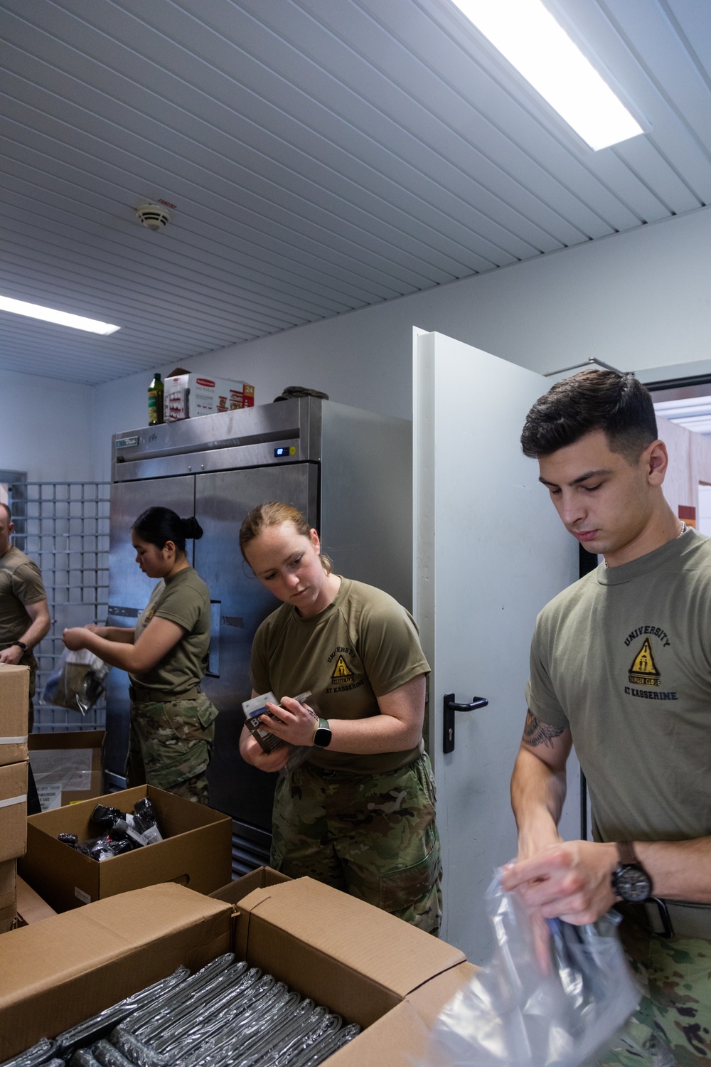 Task Force Orion combat medics assemble IFAKs