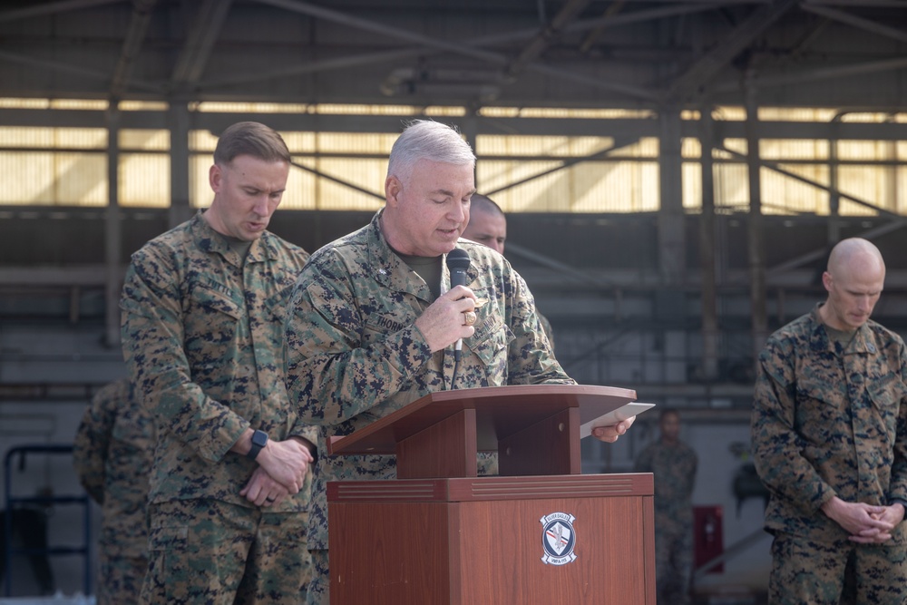 VMFA-115 Relief and Appointment