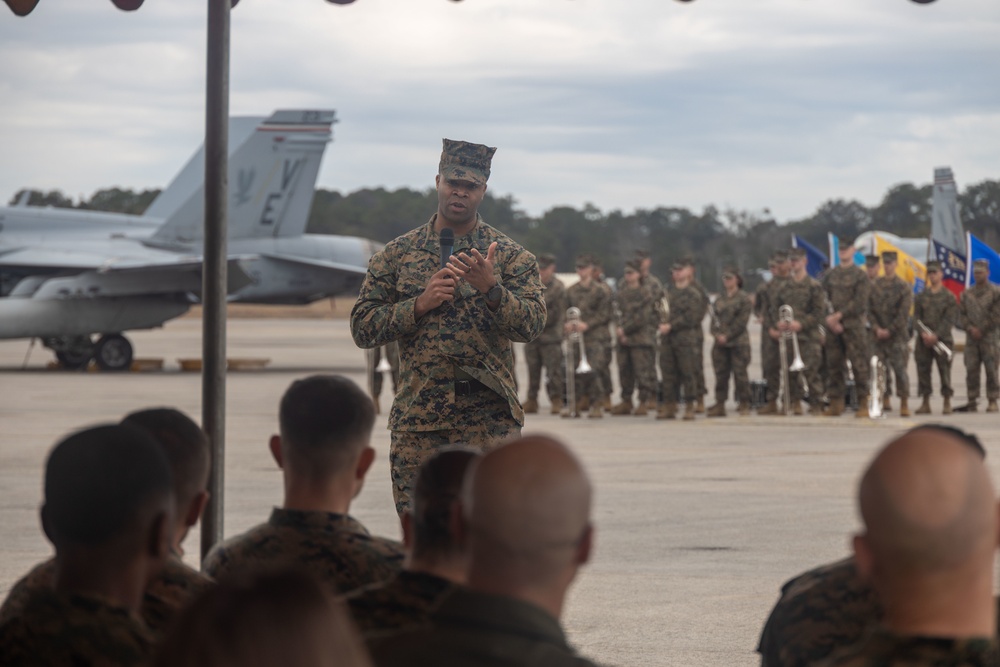 VMFA-115 Relief and Appointment