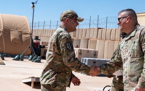 FL A-TAG and Command Chief visit Space via Africa