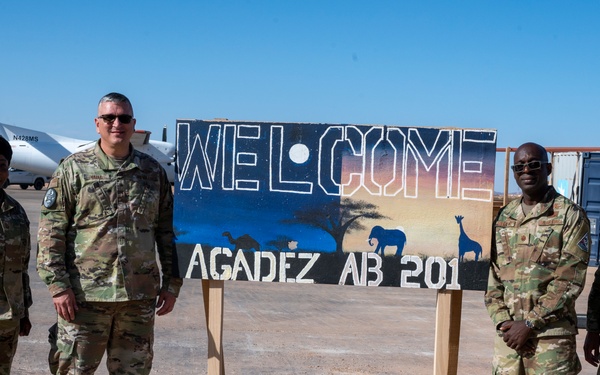 FL A-TAG and Command Chief visit Space via Africa