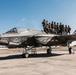 Combat Logistics Battalion 24 conducts helicopter support team lift of F-35 Lightning II airframe